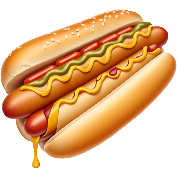 Angry hotdog emoji