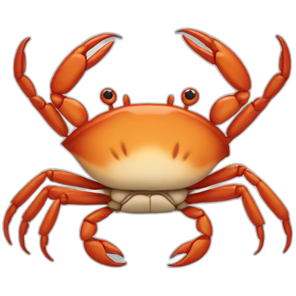 half cat half crab emoji