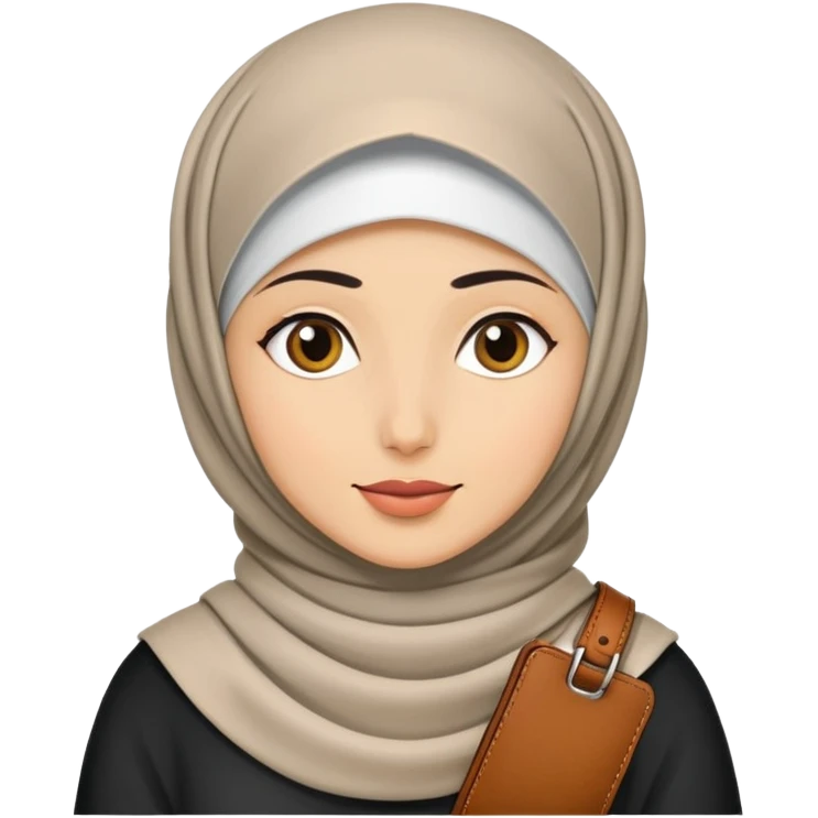 Хиджаб стропон  emoji