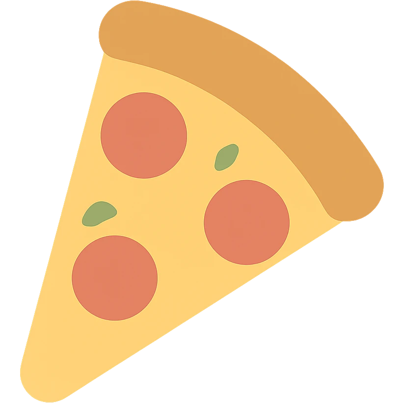 slice of pizza emoji