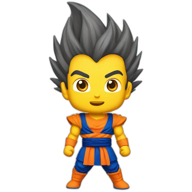 Super saiyan iOS emoji emoji