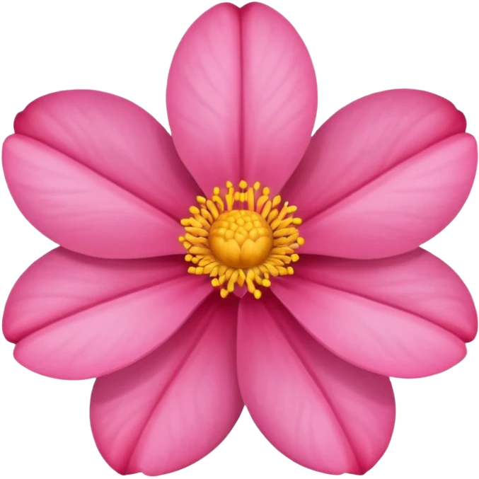 Flor rosa emoji