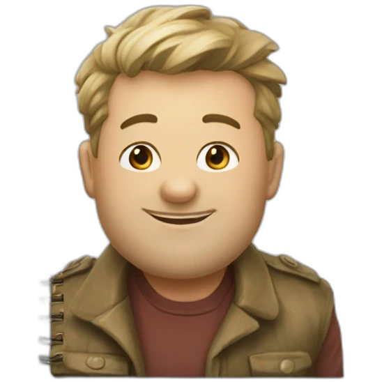 Carnet réaliste emoji