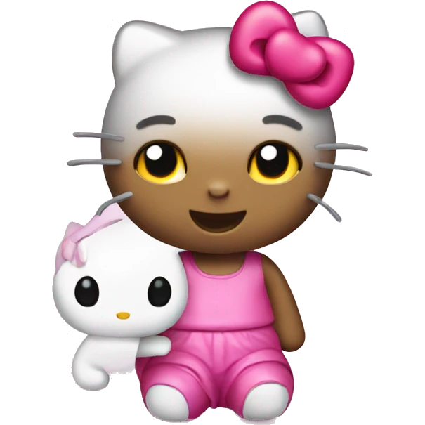 Hello kitty emoji