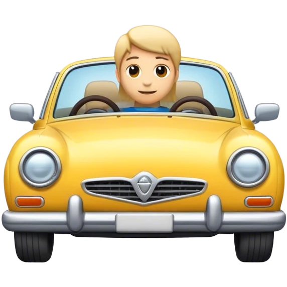 car driving car emoji