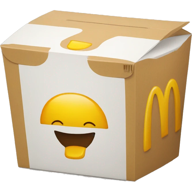mcdonald box emoji