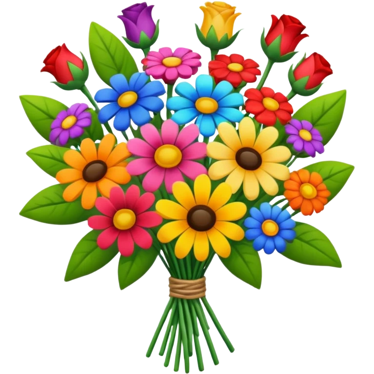 bouquet de fleur emoji