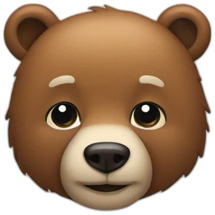 Papa bear emoji