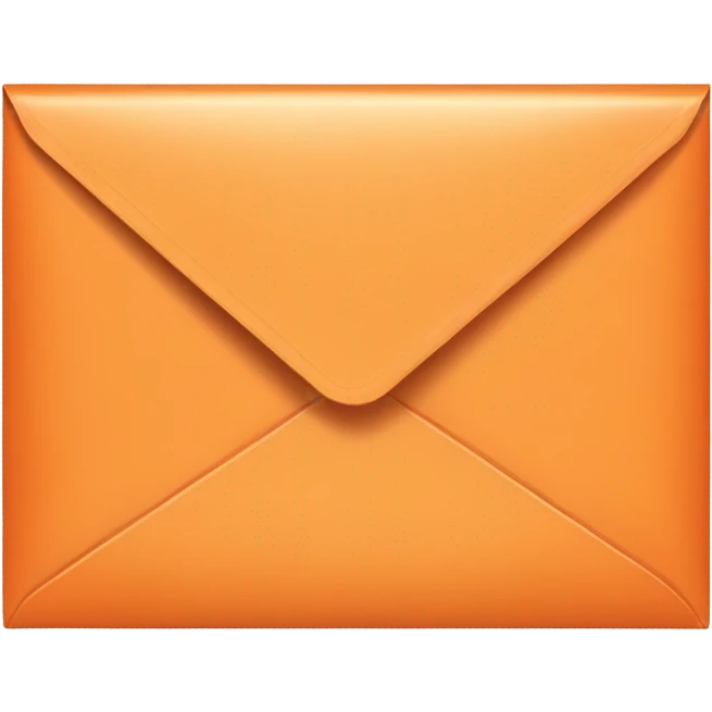  Orange letter mail   emoji