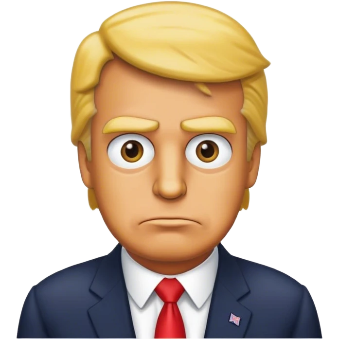 Simpson trump emoji