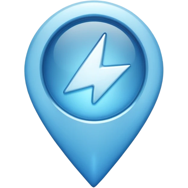 Blue cursor emoji