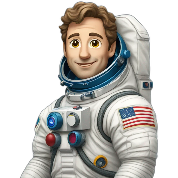 Thomas pesquet astronaut  emoji