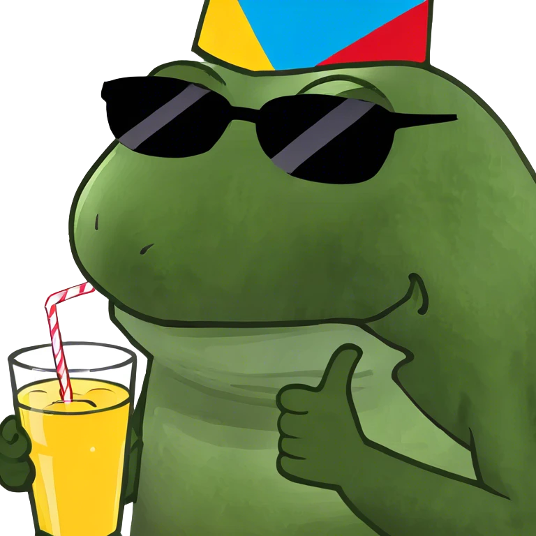 drinking alchoholl emoji