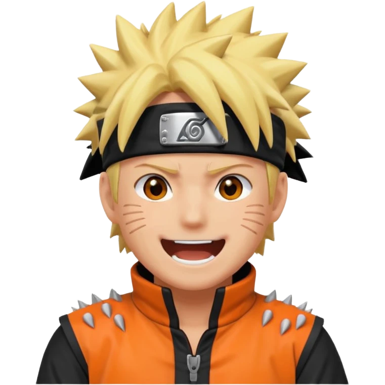 Naruto laughing  emoji