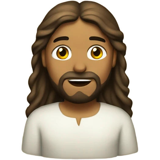 Jesús in christmas emoji