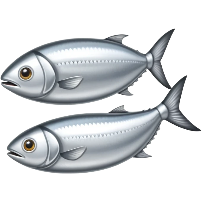 Sardine with big balls emoji