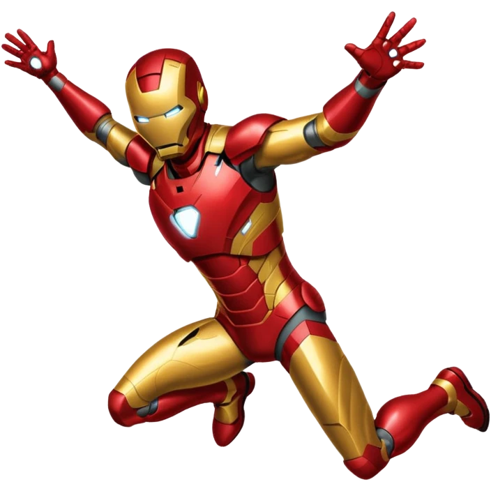 ironman flying emoji