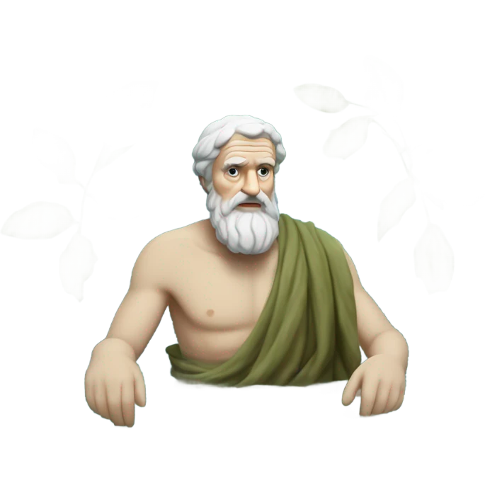 Aristotle swimming  emoji