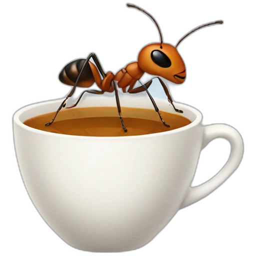 Thé ant emoji
