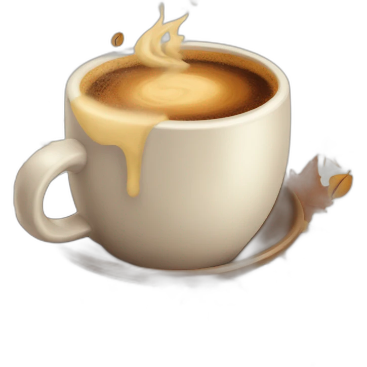 autumn coffe and film emoji
