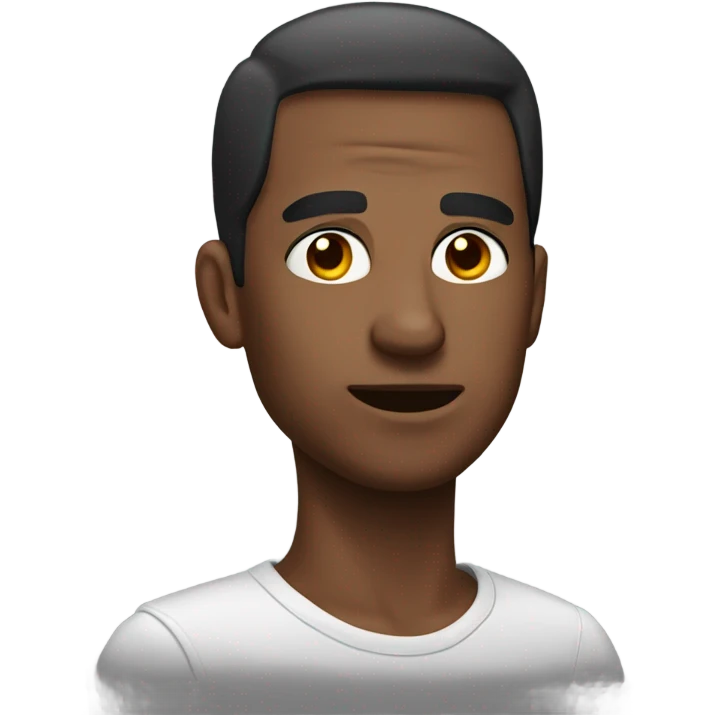 Guy with one eyebrow raised emoji