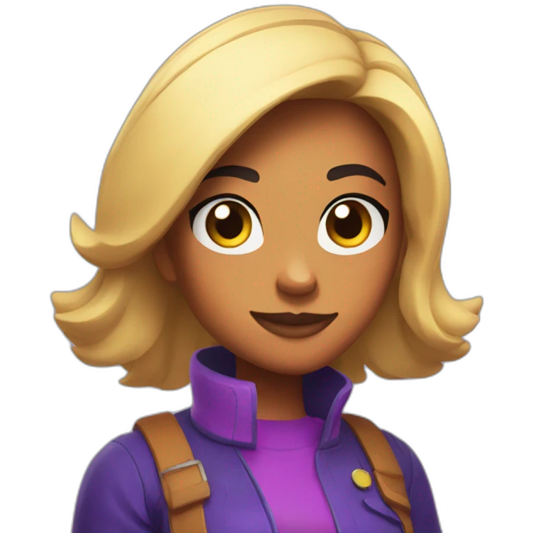 Colette from Brawl Stars emoji