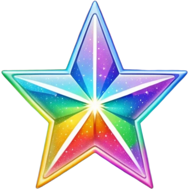 Rainbow Star emoji