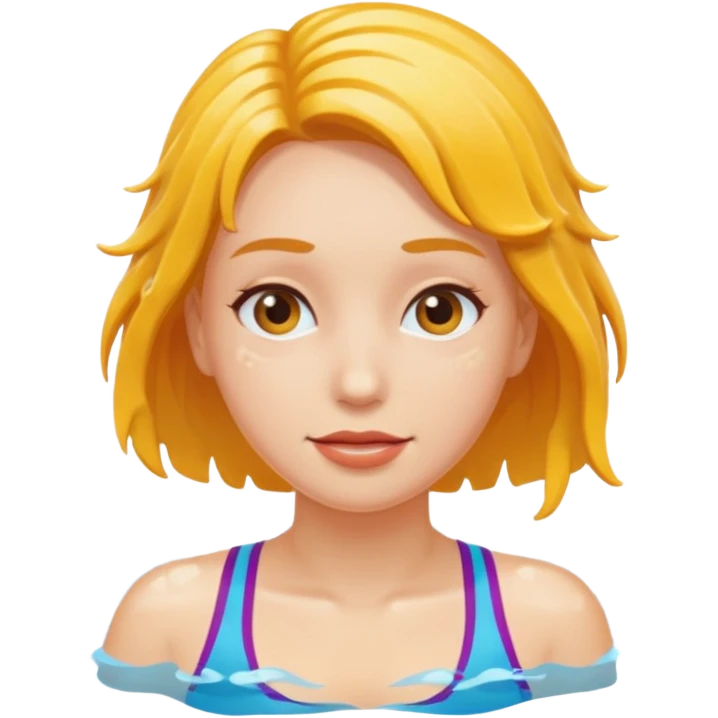 Swimming lady emoji