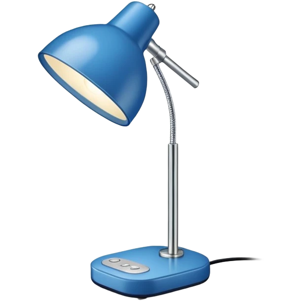 blue table lamp  emoji