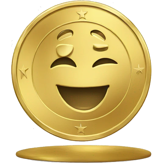 Dollar coin dab (dance) emoji
