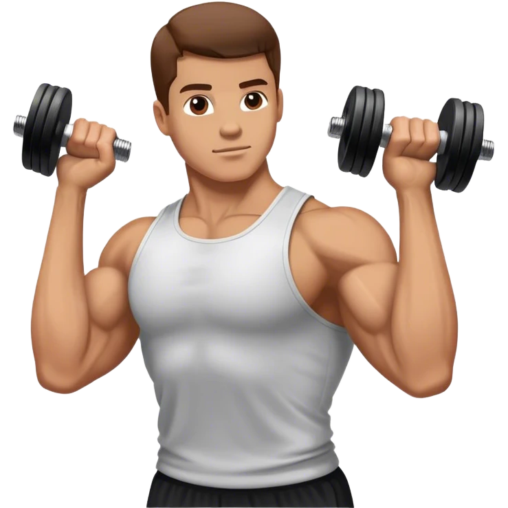 dumbbell lateral raise emoji