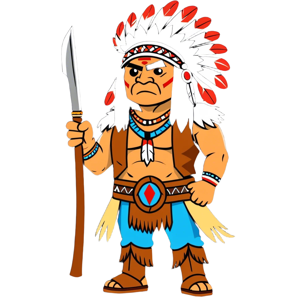 Chief Indian bull emoji