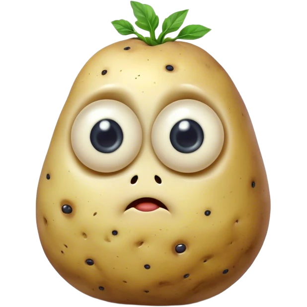  ten eyeballs potato creature  emoji