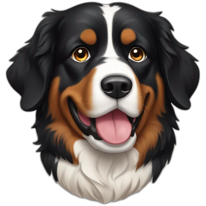bernese mountain dog emoji