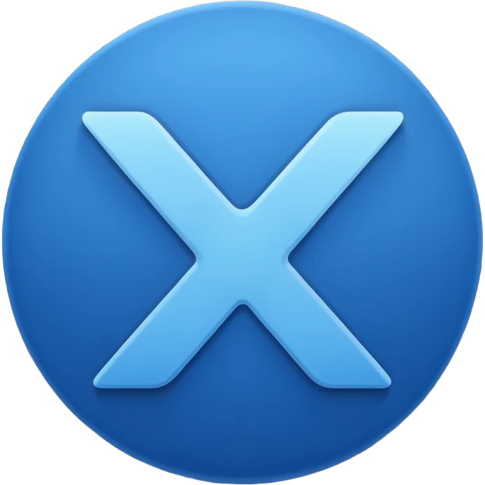 Dark blue checkmark for social media. emoji