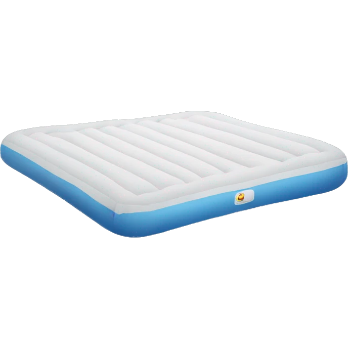 inflatable floating mattress  emoji