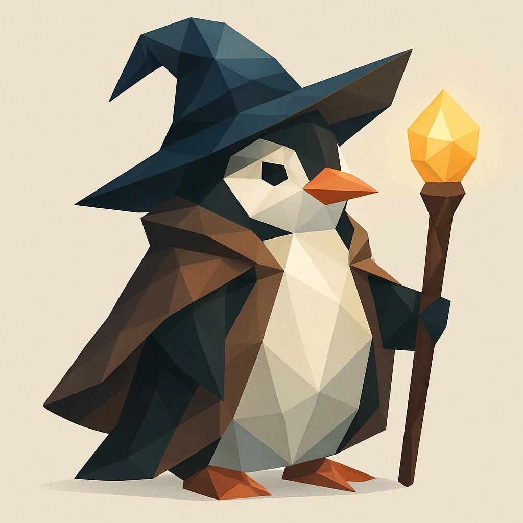 Penguin Wizard 34555132231 emoji