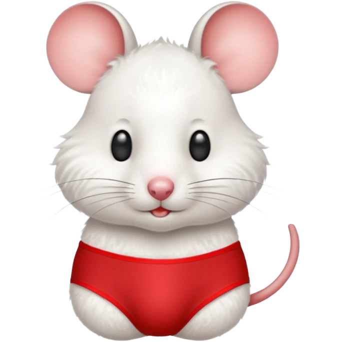 Mouse 🐰 with underwear 🩲 emoji