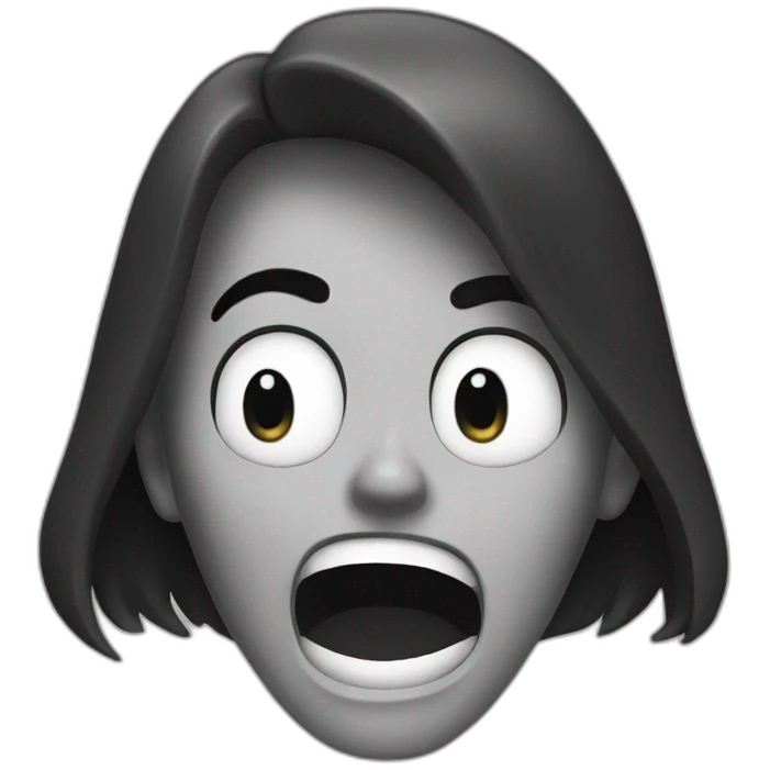 Scream emoji