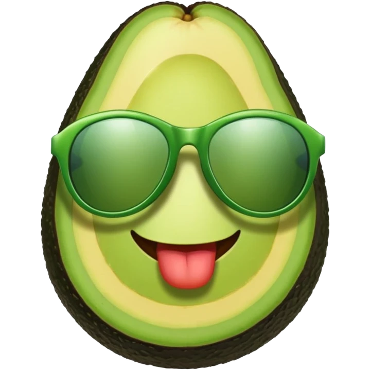 avocodo with sunglasses emoji