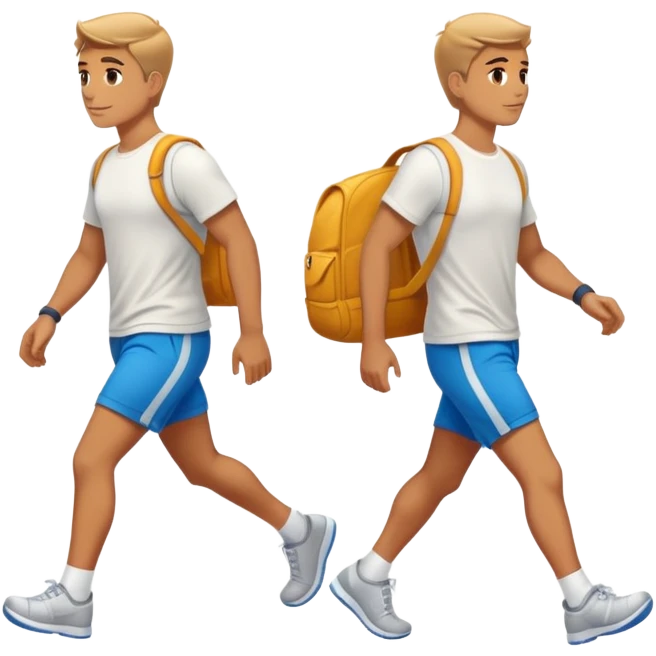 Walking emoji