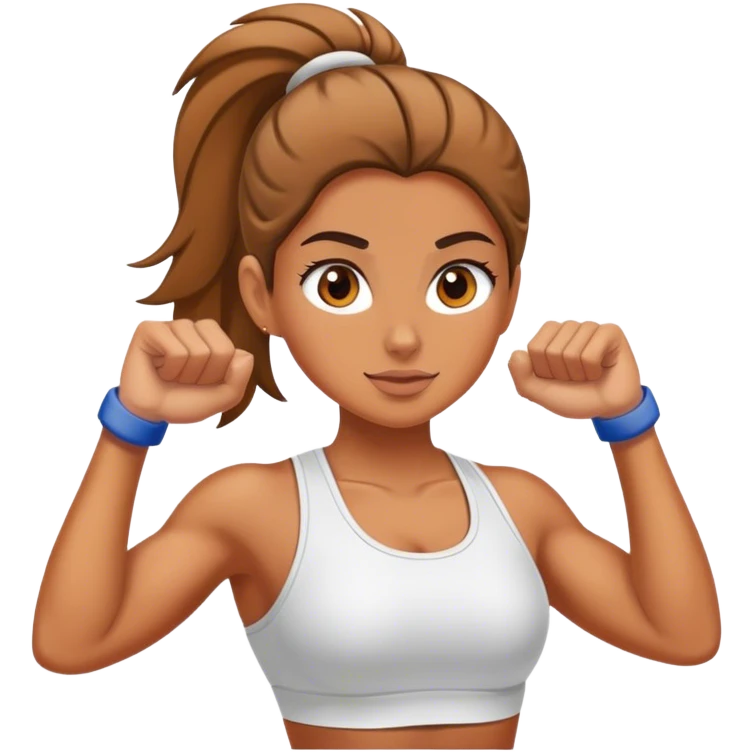 Gym girl emoji