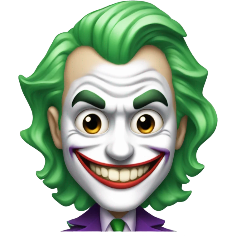 The Joker, smiling emoji