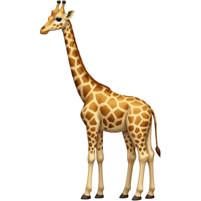 High resolution giraffe  emoji