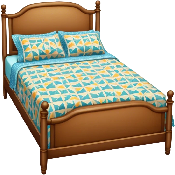 retro bed emoji