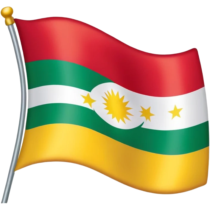 kurdistan flag emoji