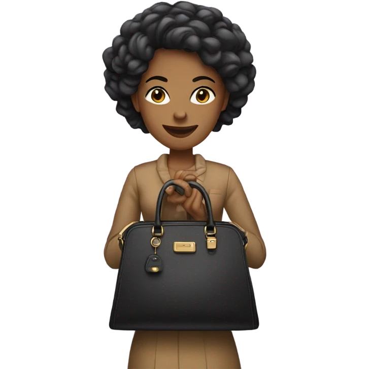 woman bag emoji