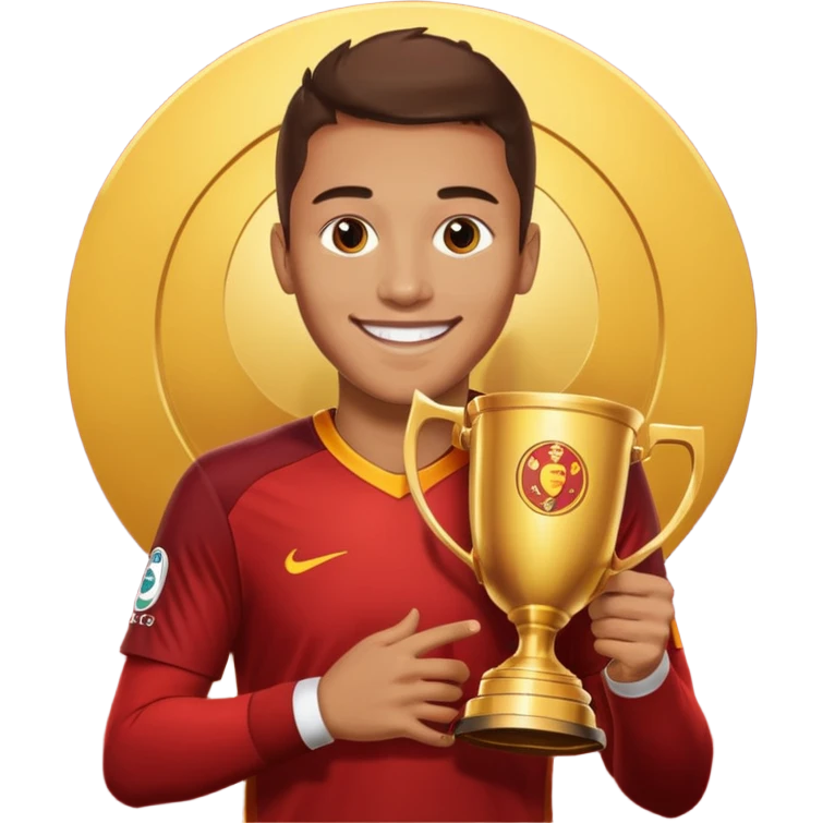 Galatasaray ın aldıgı uefa kupası emoji