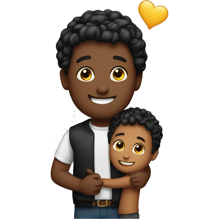 E and M that loves each other  emoji