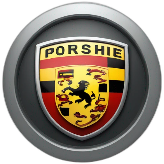 Porsche logo emoji